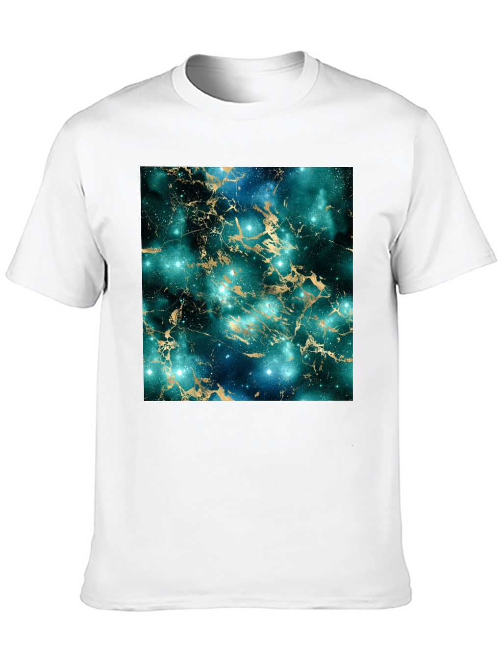 Galaxy Marble Print T-Shirt