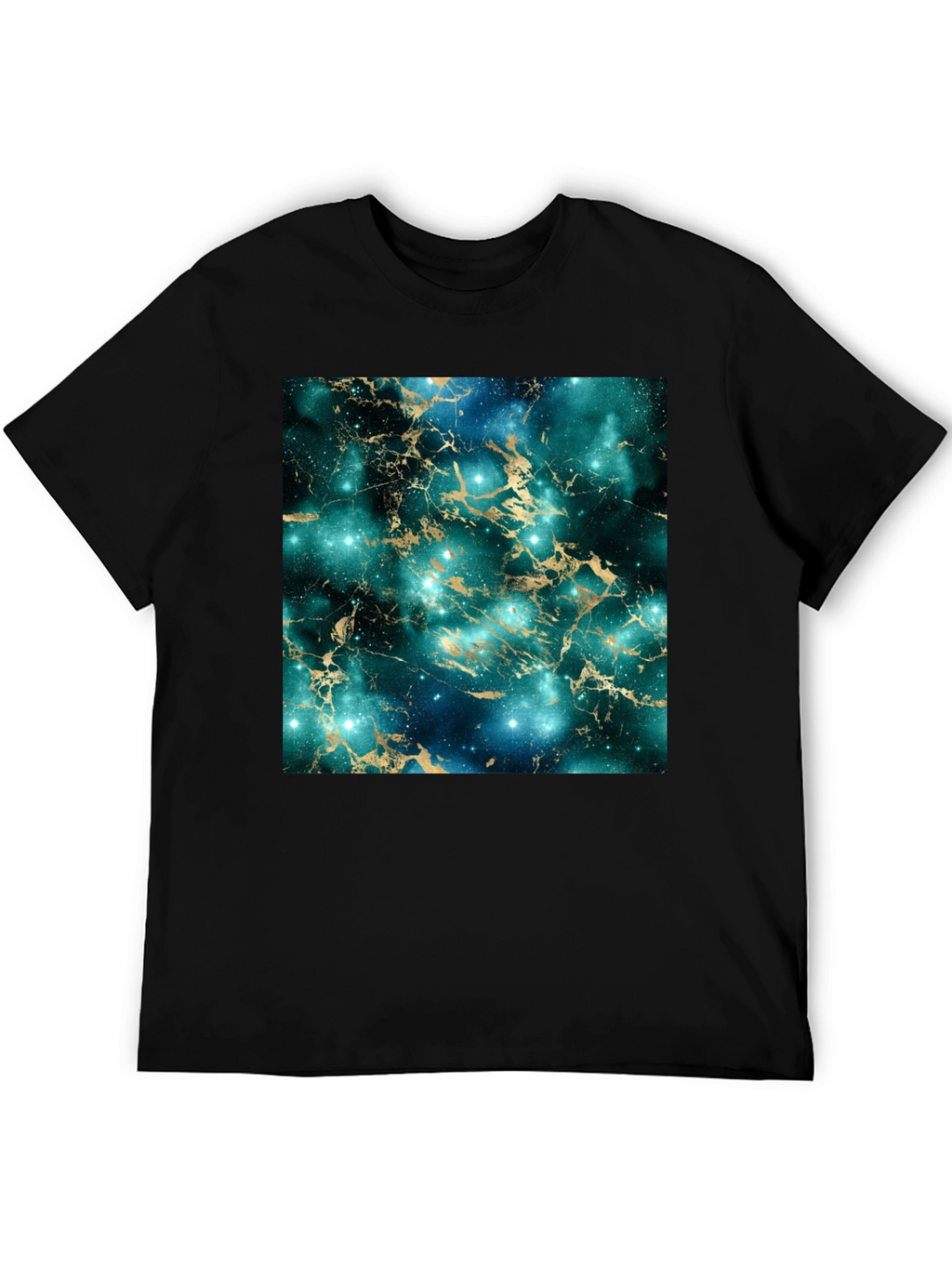 Galaxy Marble Print T-Shirt