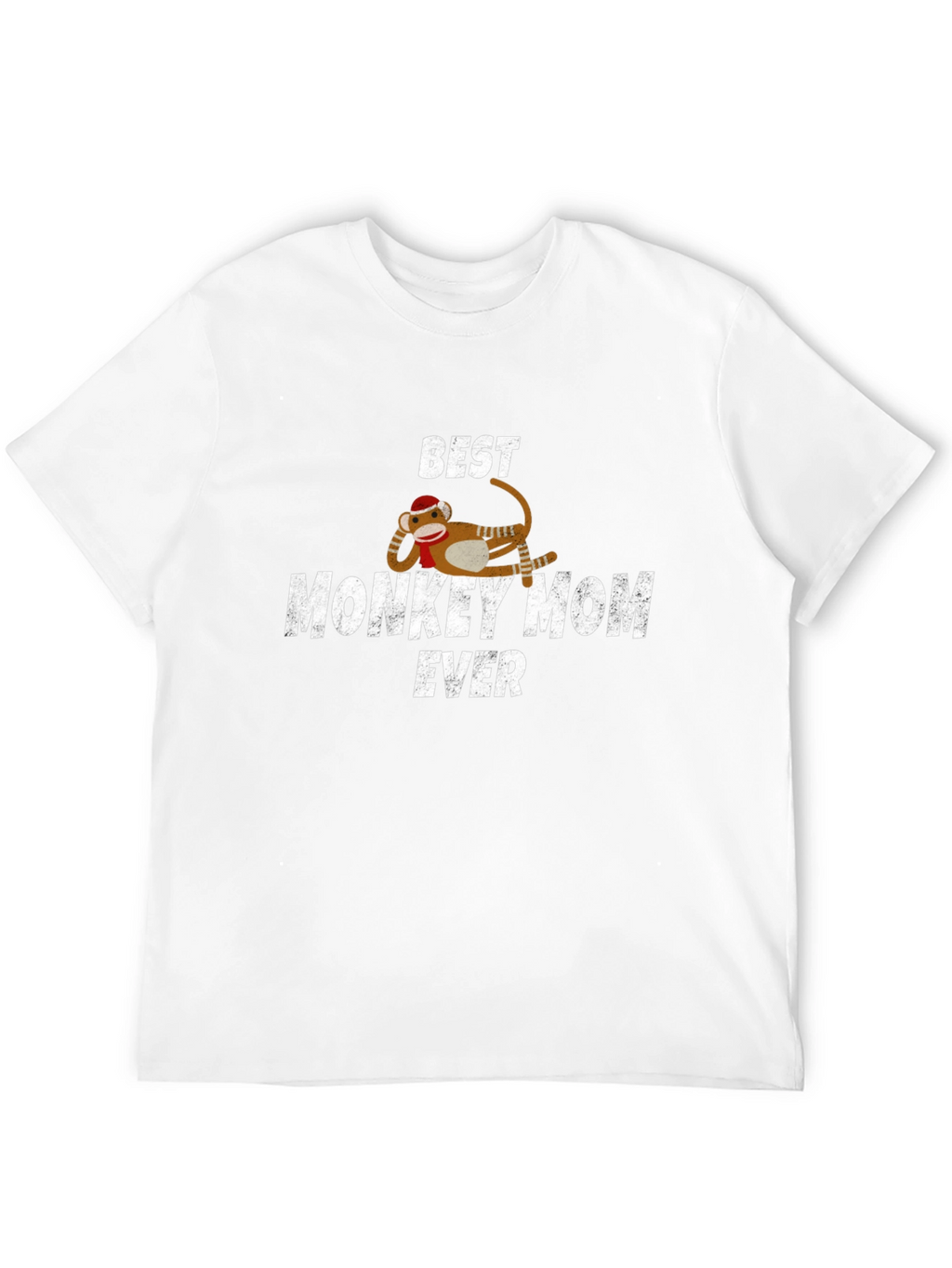 Best Monkey Mom Ever T-Shirt - Novelty Graphic Tee