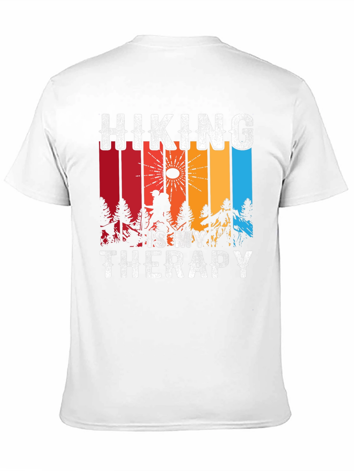 Hiking is My Therapy Graphic Tee