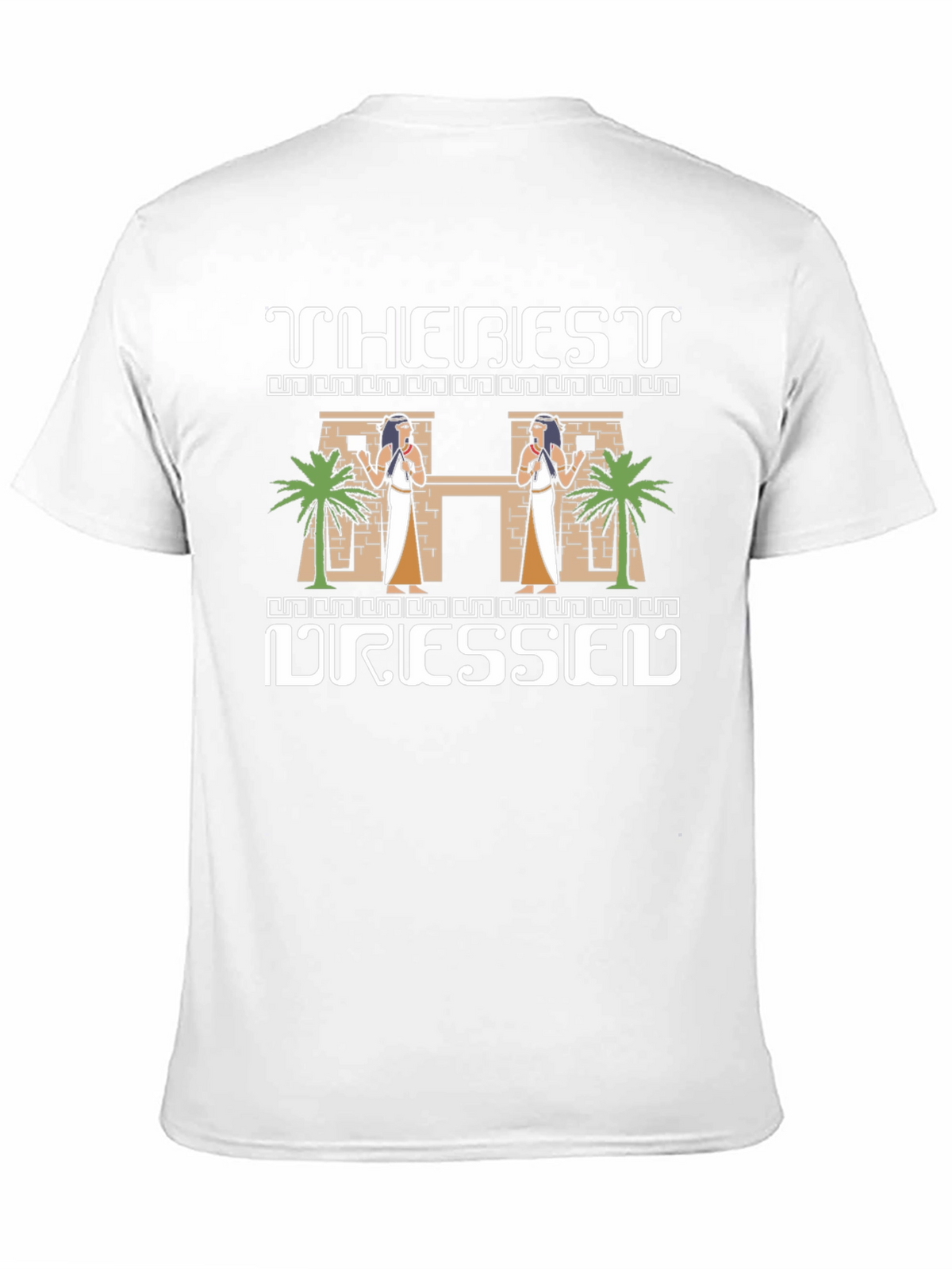 The Best Dressed T-Shirt - Egyptian Theme Black Tee