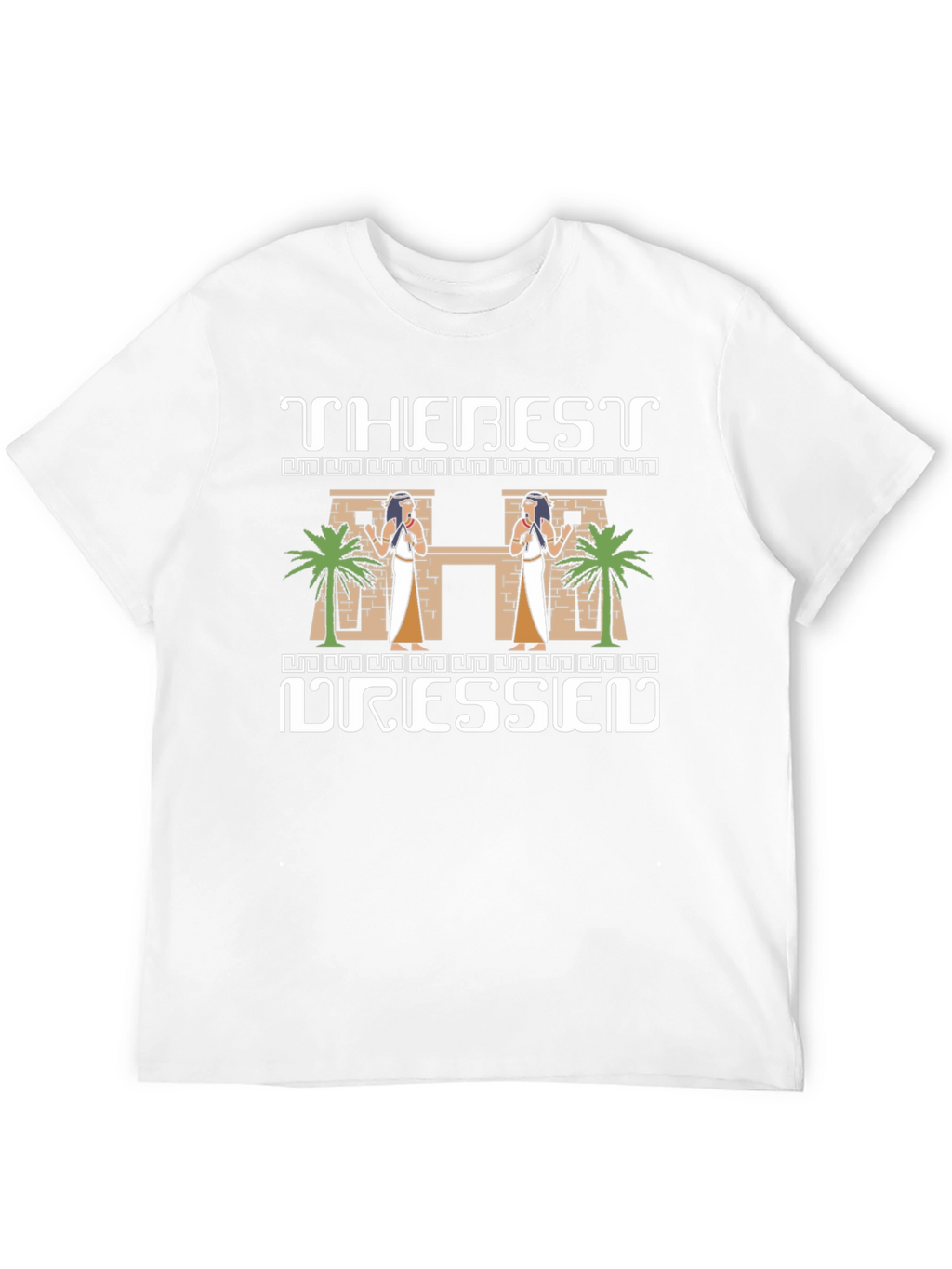 The Best Dressed T-Shirt - Egyptian Theme Black Tee