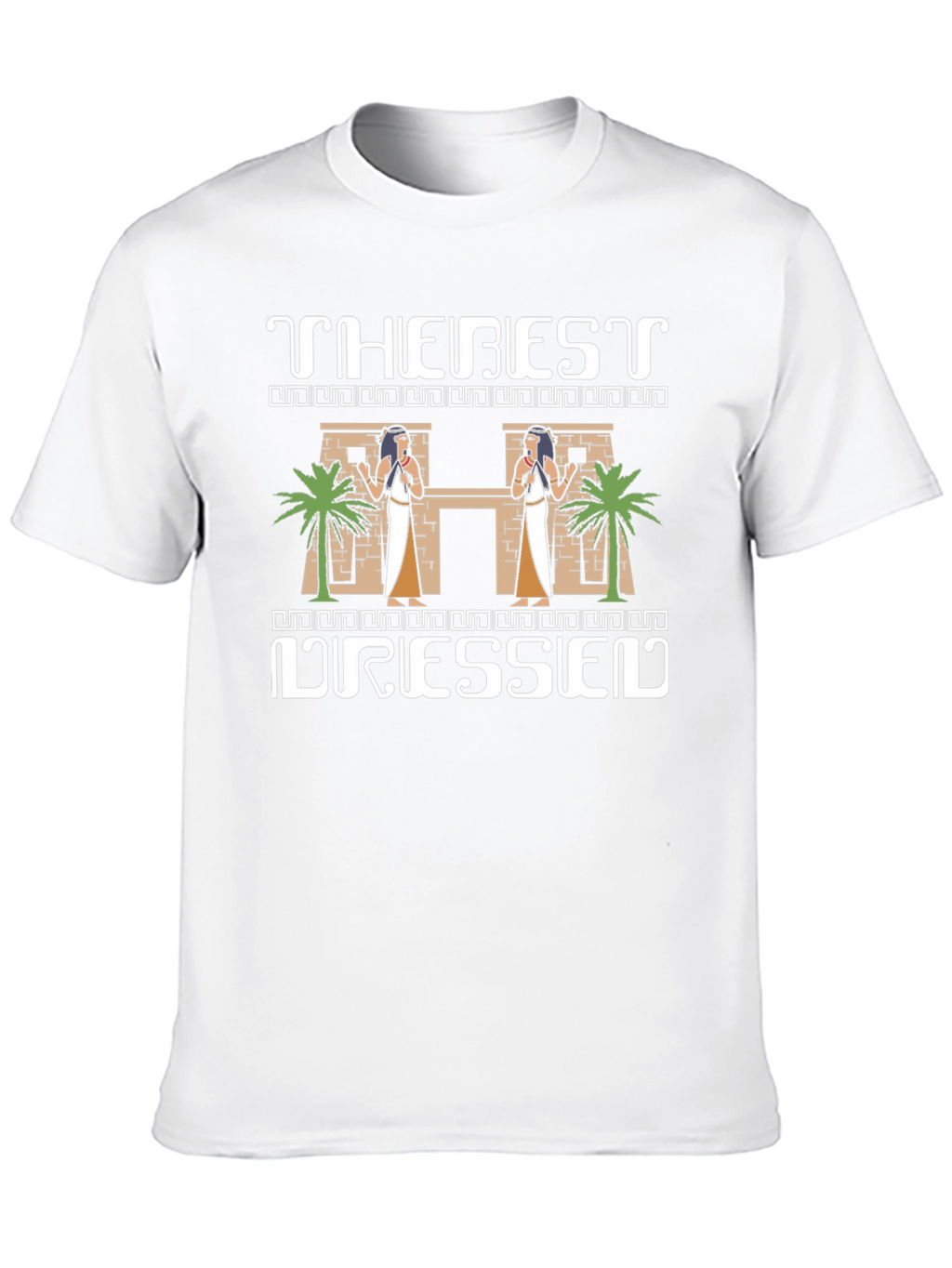 The Best Dressed T-Shirt - Egyptian Theme Black Tee