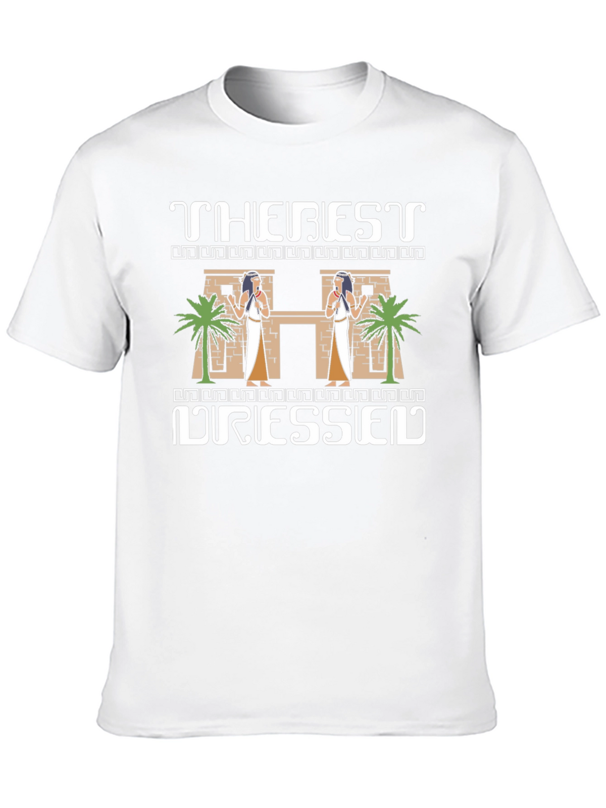 The Best Dressed T-Shirt - Egyptian Theme Black Tee