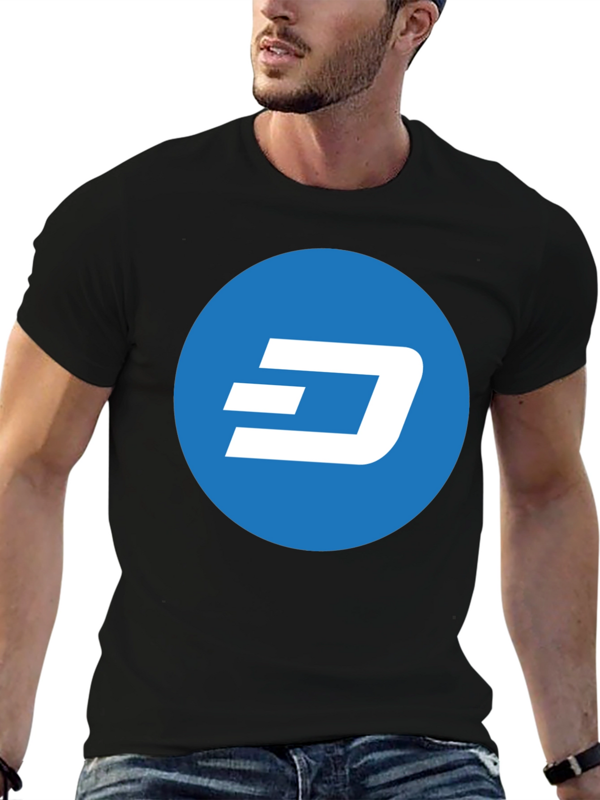 Dash Crypto Logo T-Shirt - Modern Style