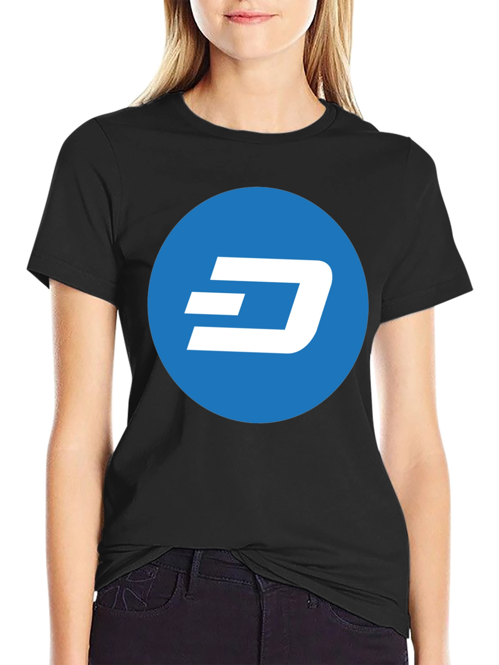 Dash Crypto Logo T-Shirt - Modern Style