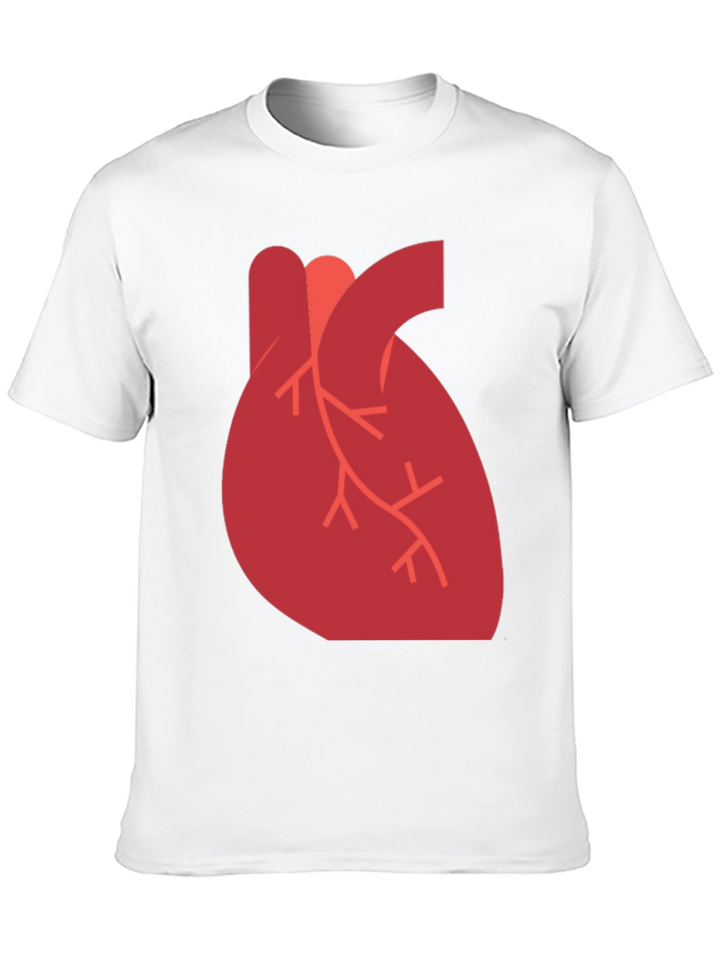 Anatomical Heart Graphic Black T-Shirt