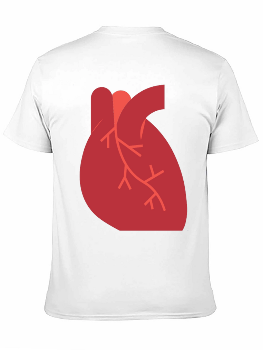 Anatomical Heart Graphic Black T-Shirt