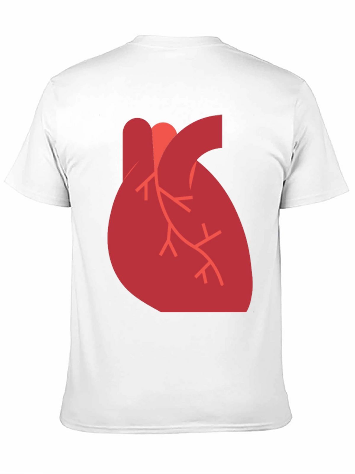 Anatomical Heart Graphic Black T-Shirt