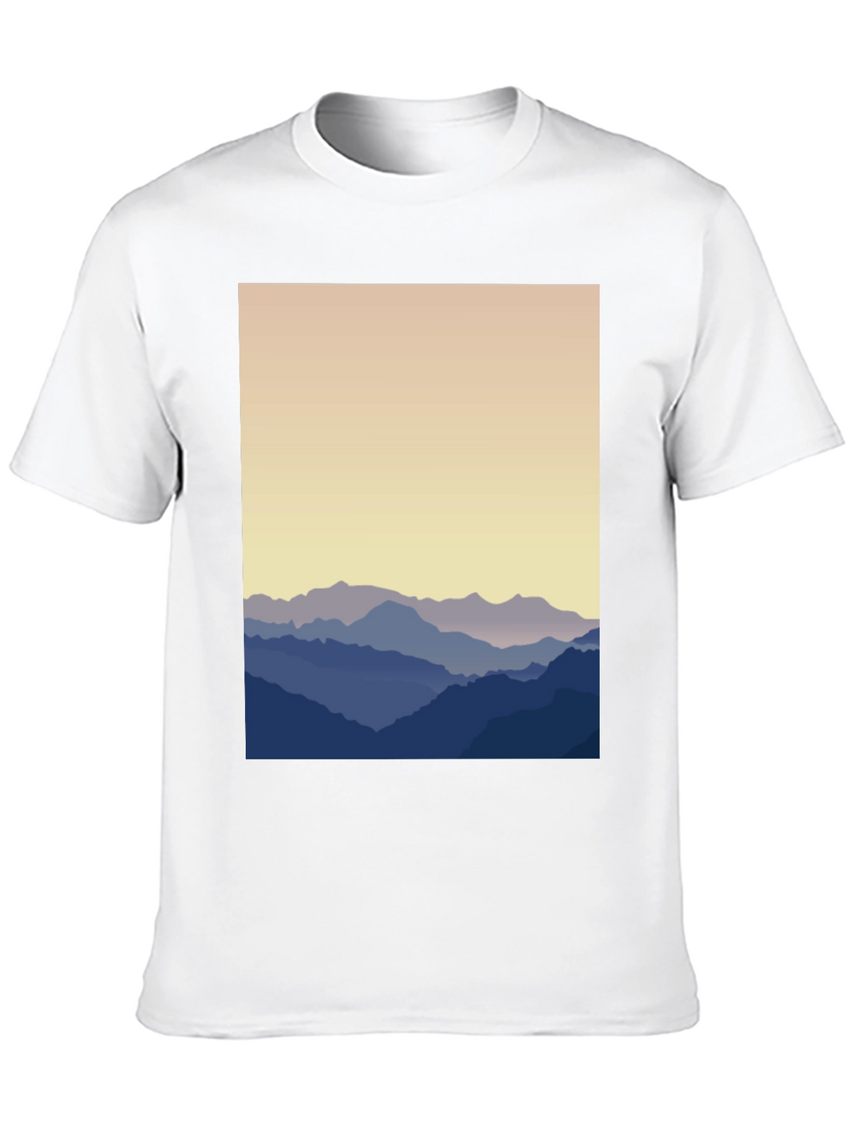 Mountain View Graphic Tee - Soft Cotton Blend