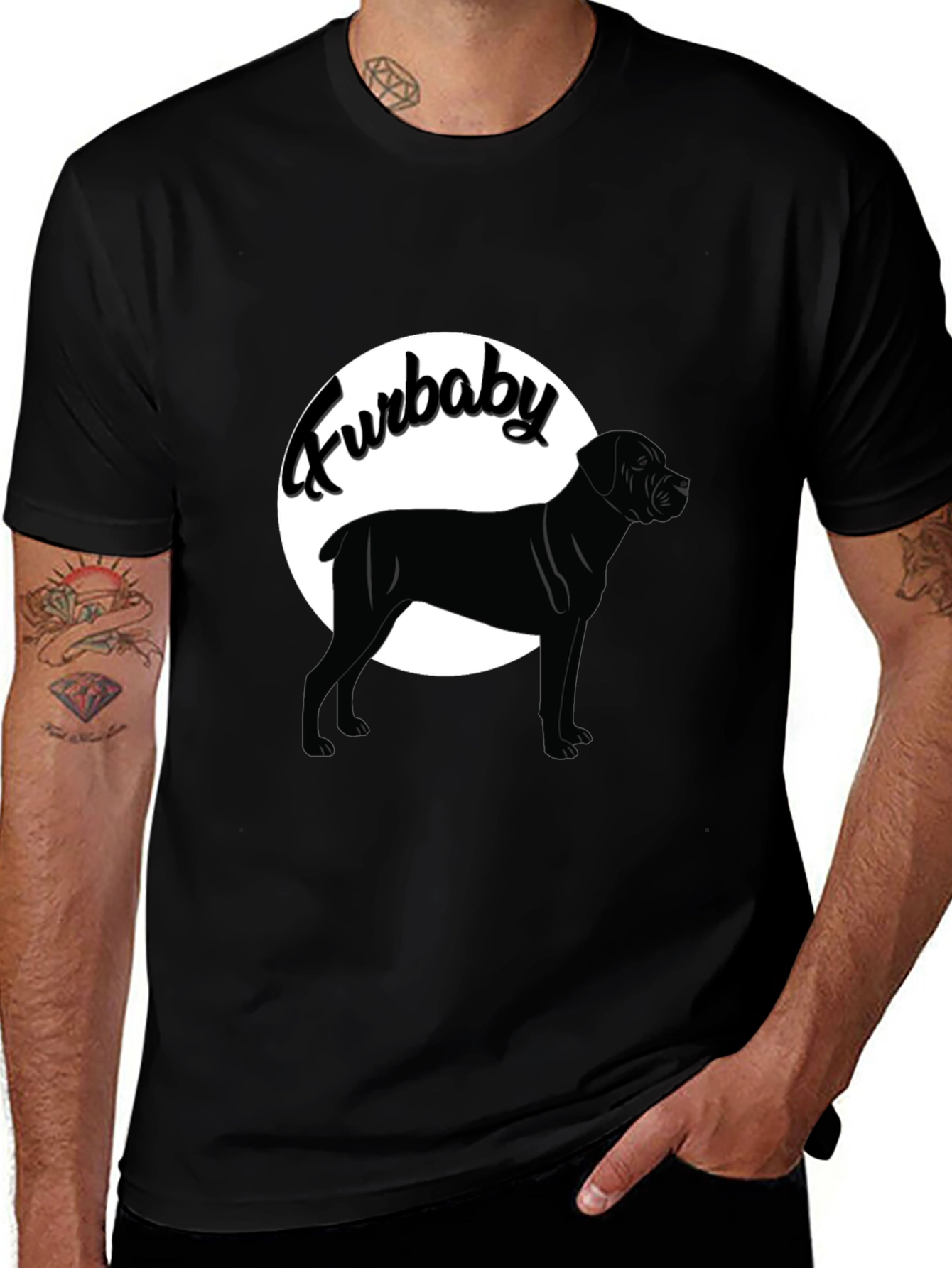 FurBaby Dog Graphic Tee - Pet Lover T-Shirt
