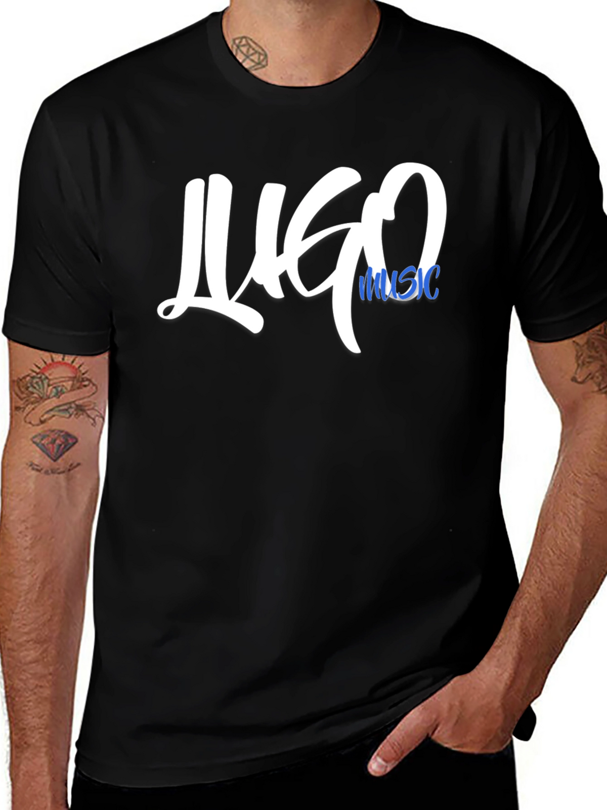Digo Music Black T-Shirt