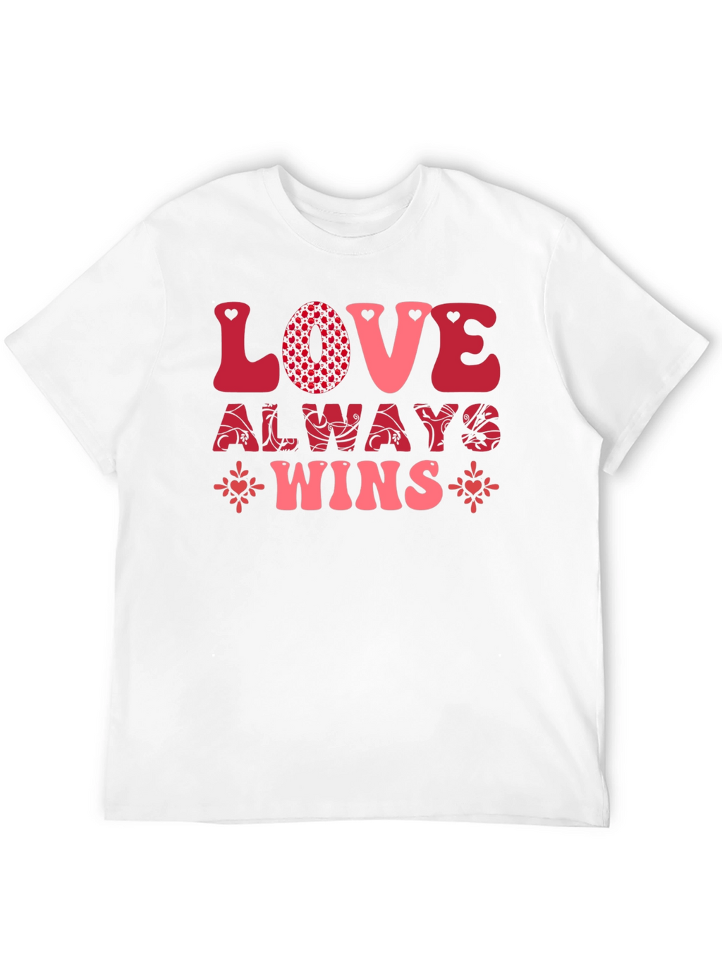 Love Always Wins Black Graphic Tee