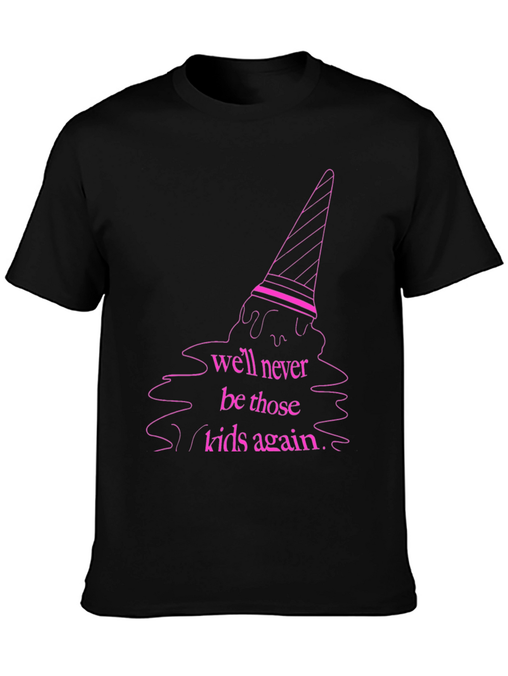 Pink Ice Cream Graphic Tee