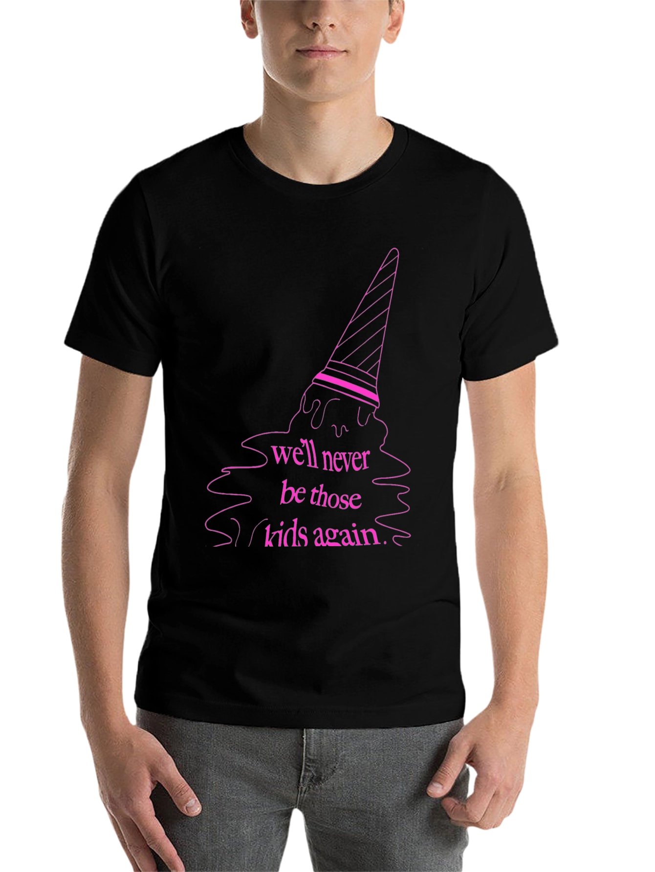 Pink Ice Cream Graphic Tee