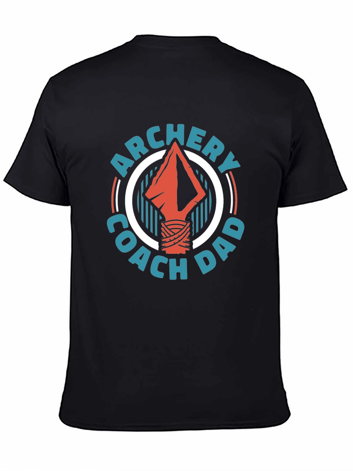 Archery Coach Dad T-Shirt - Fathers Day Gift