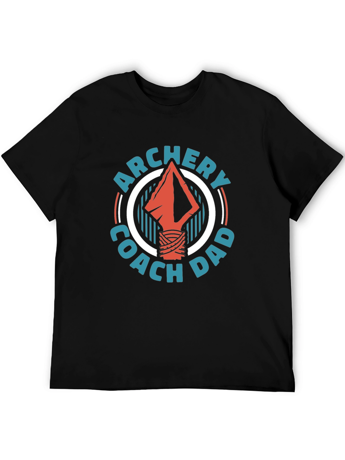 Archery Coach Dad T-Shirt - Fathers Day Gift