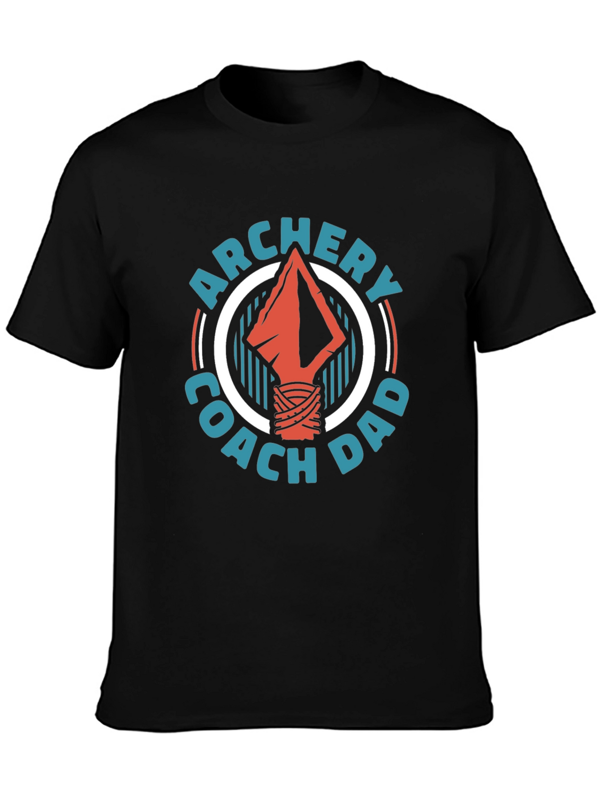 Archery Coach Dad T-Shirt - Fathers Day Gift