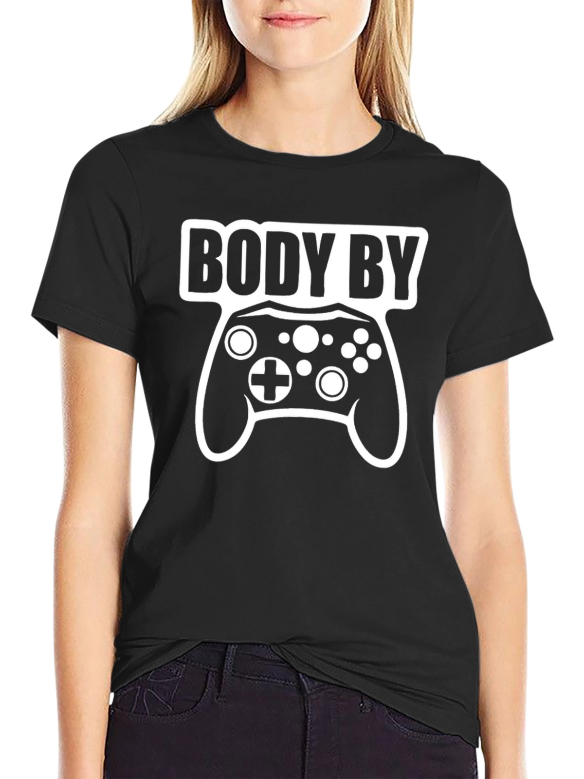 Body By Gaming T-Shirt - Gamer Style!
