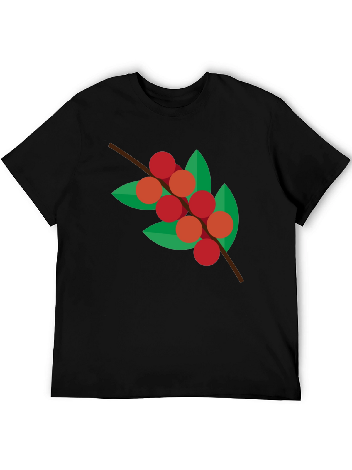 Geometric Coffee Cherry T-Shirt