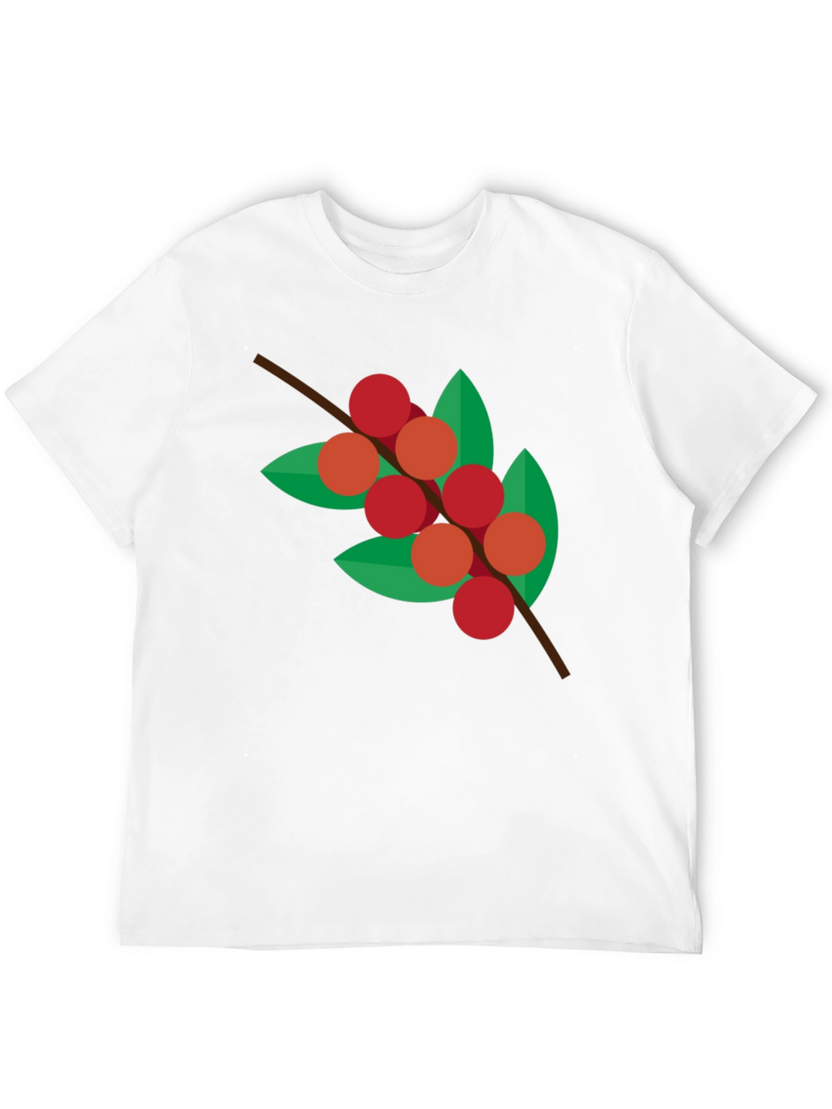 Geometric Coffee Cherry T-Shirt
