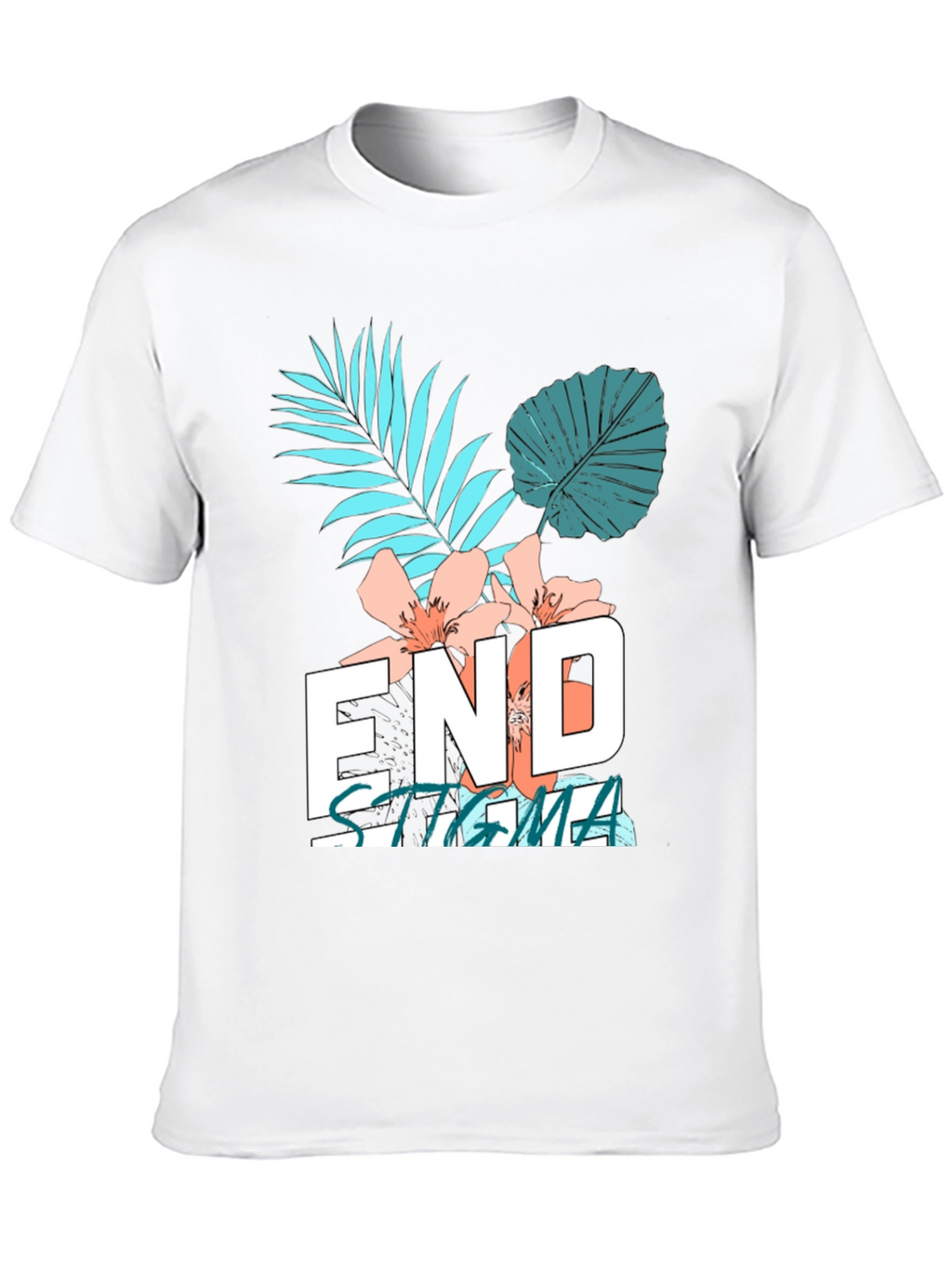 End Stigma Graphic Tee - Black