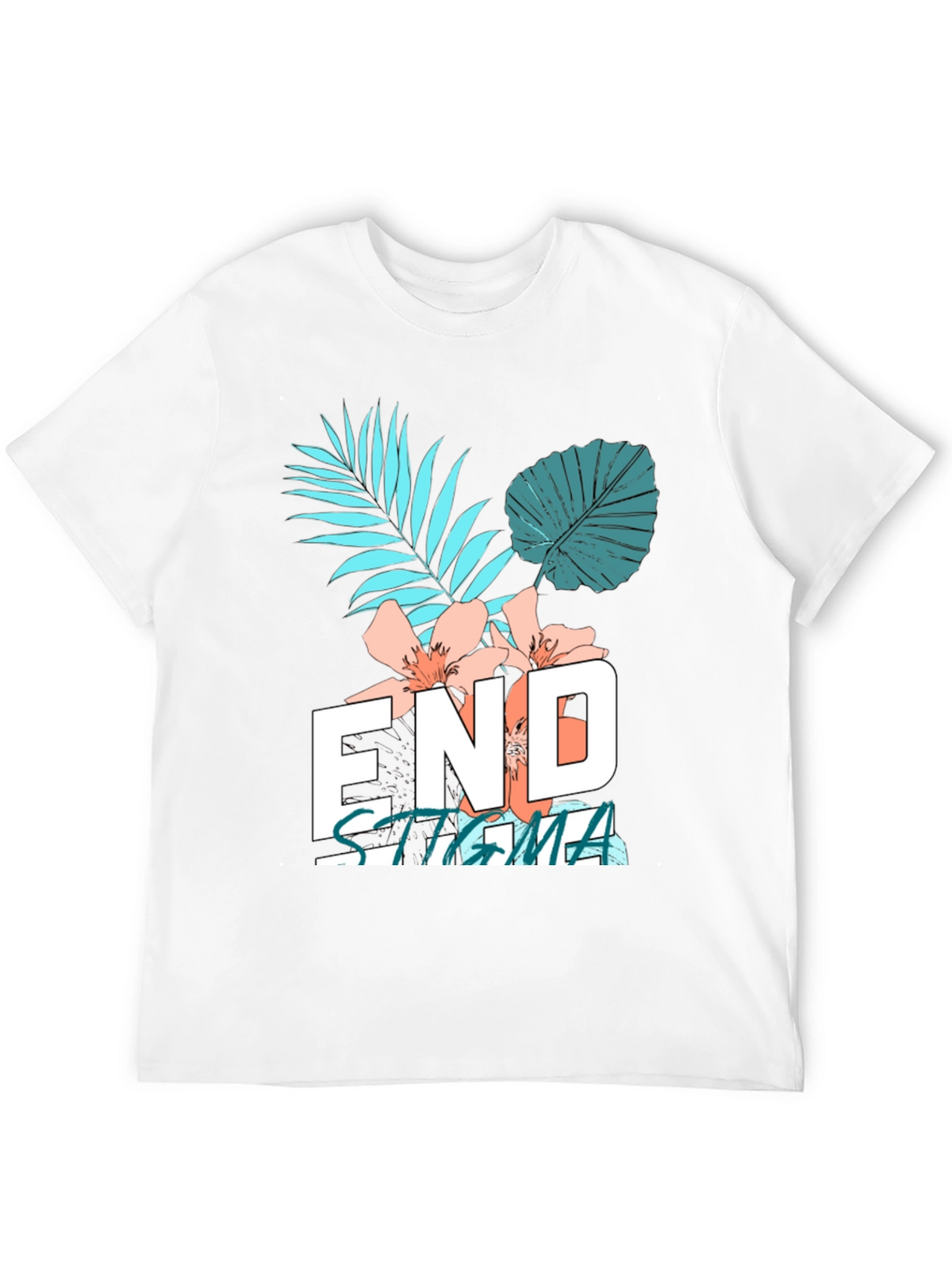End Stigma Graphic Tee - Black