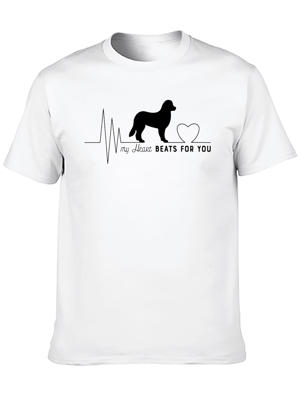 Dog Lovers Heartbeat T-Shirt