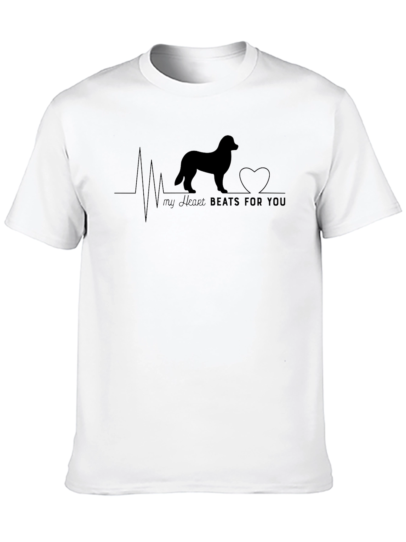 Dog Lovers Heartbeat T-Shirt