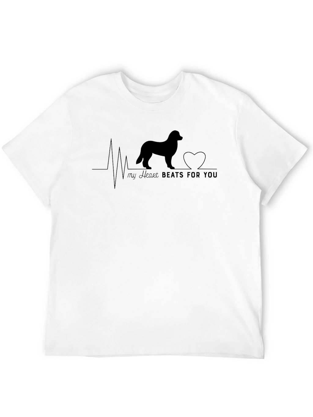 Dog Lovers Heartbeat T-Shirt