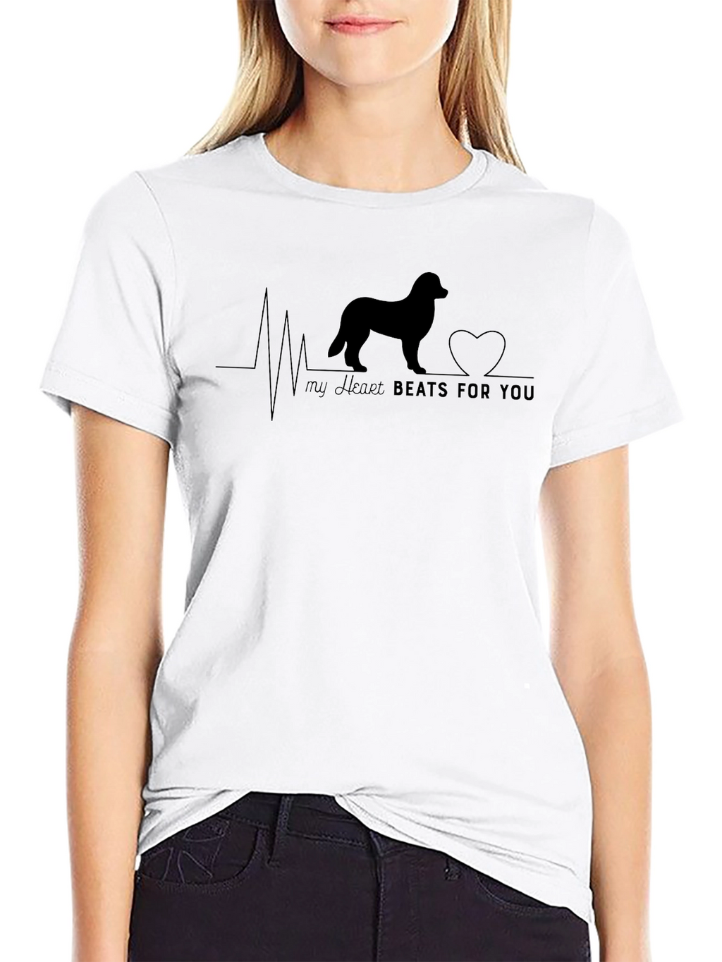 Dog Lovers Heartbeat T-Shirt
