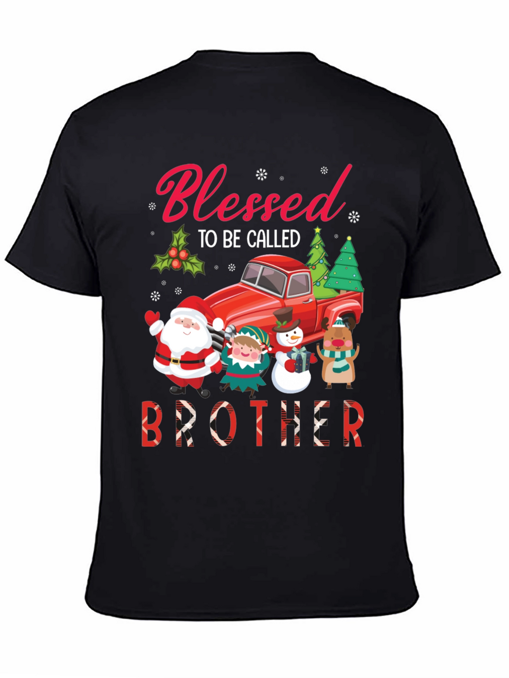 Blessed Brother Christmas Holiday T-Shirt