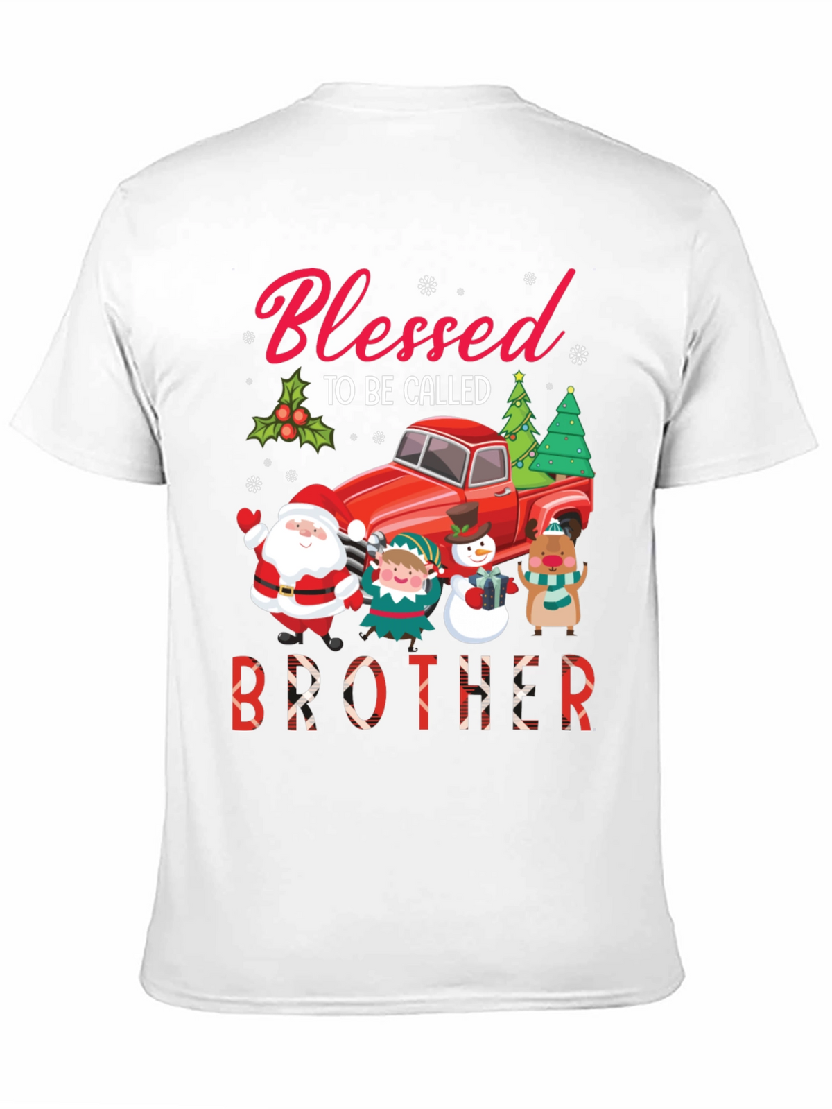 Blessed Brother Christmas Holiday T-Shirt
