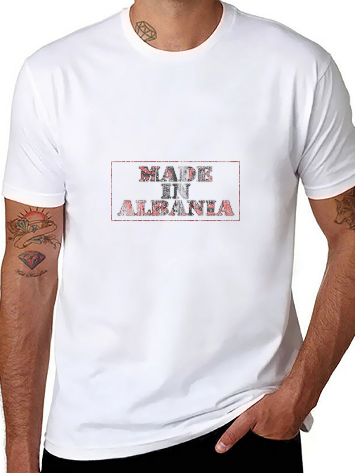 Made in Albania Black T-Shirt