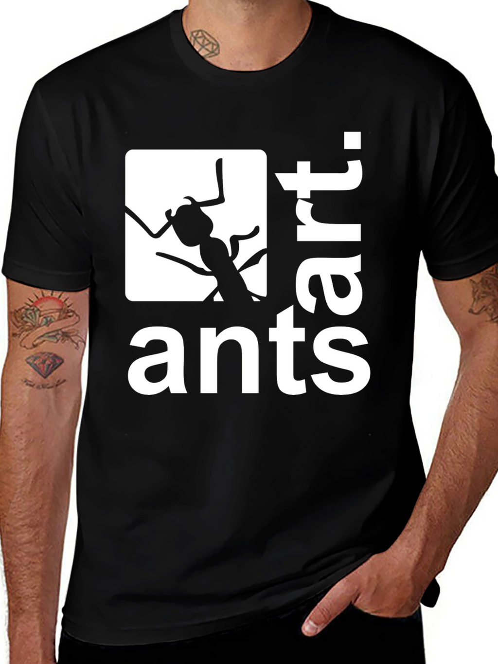 Ants Art Graphic T-Shirt - Unique Design
