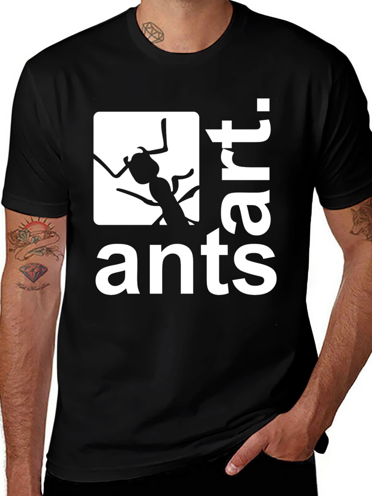 Ants Art Graphic T-Shirt - Unique Design