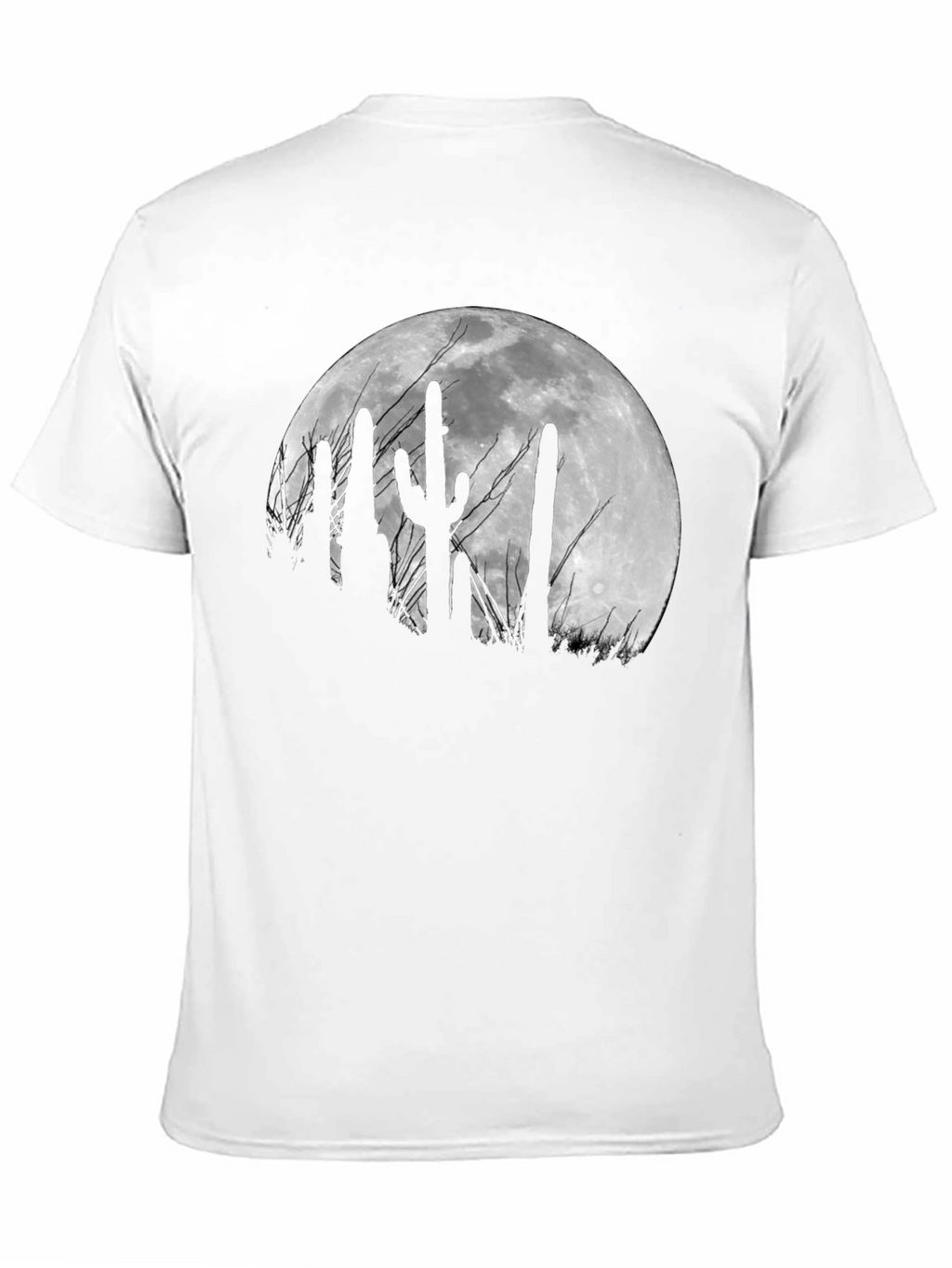 Cactus Moon Black T-Shirt