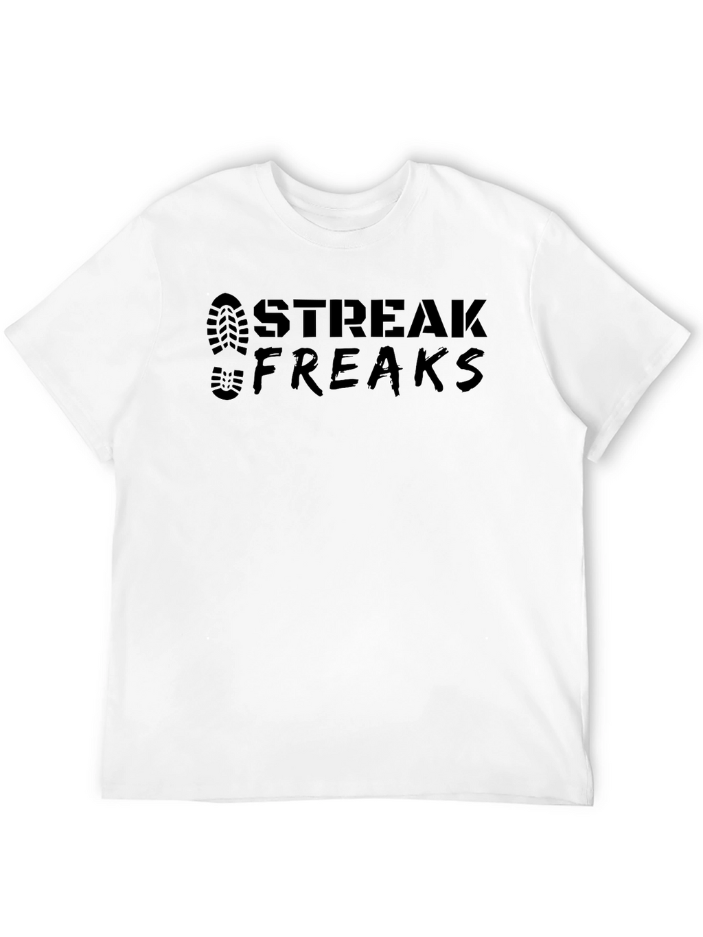 Streak Freaks Graphic T-Shirt - Black Cotton Tee