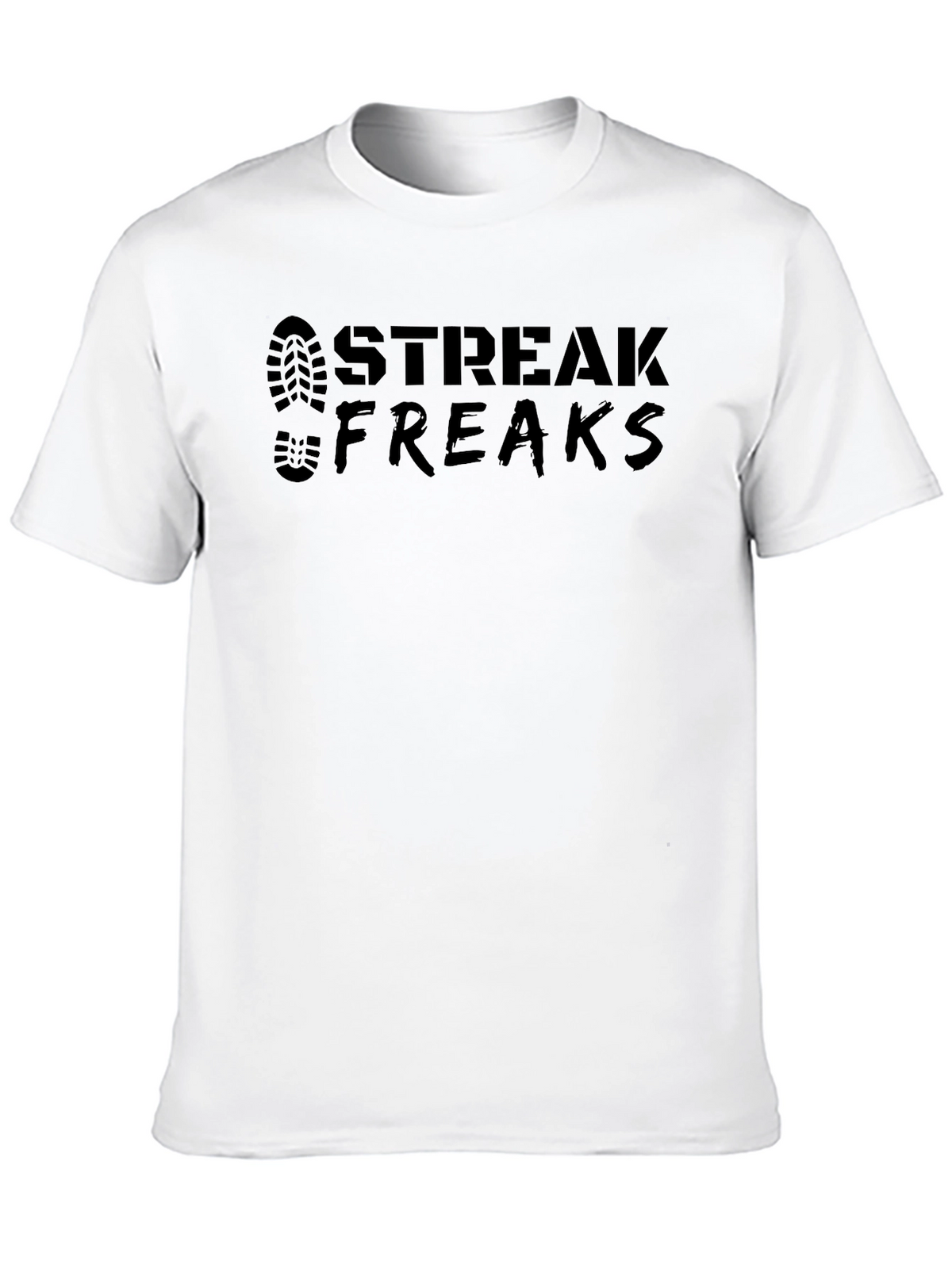 Streak Freaks Graphic T-Shirt - Black Cotton Tee