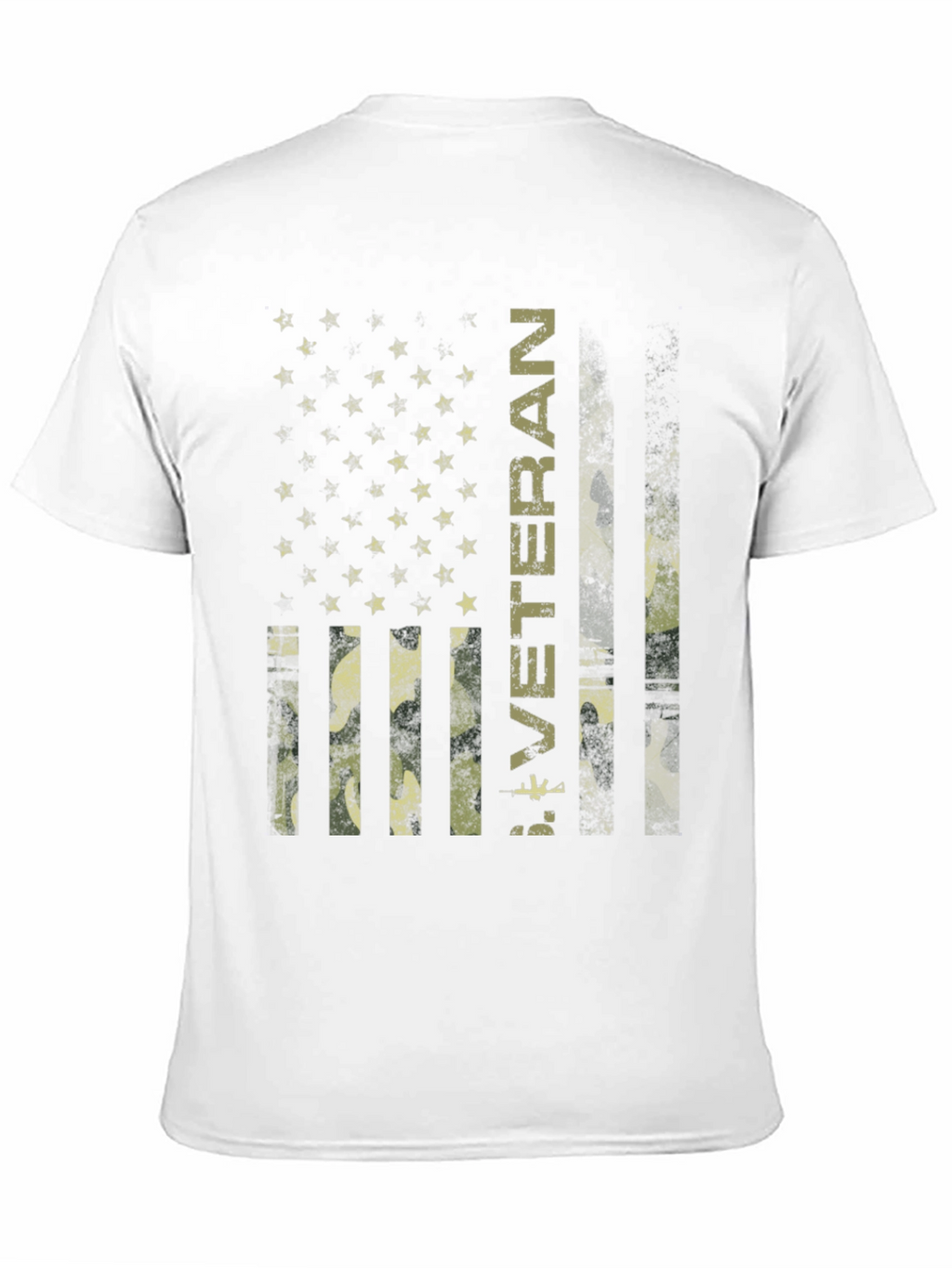 Veteran Camo Flag Graphic T-Shirt