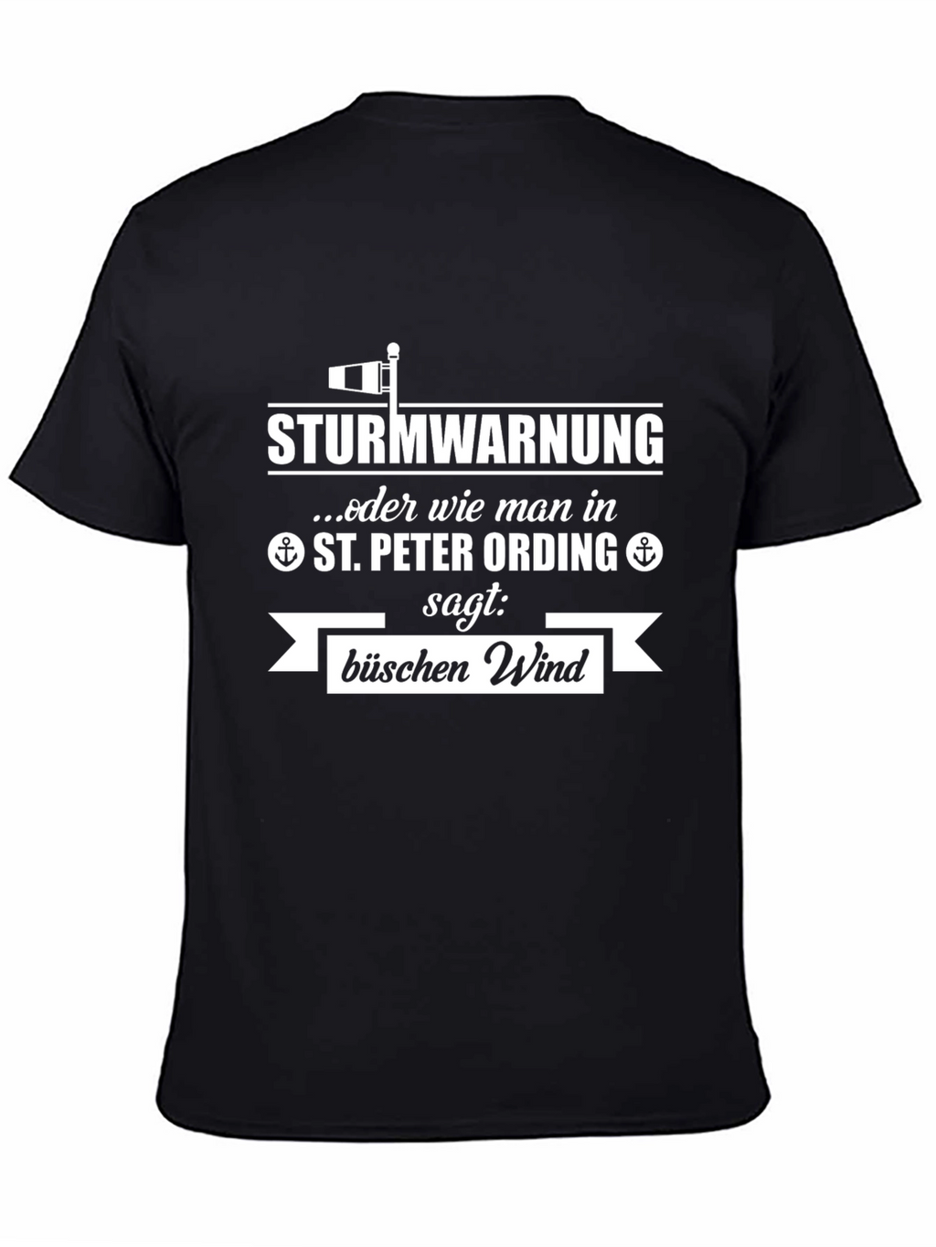 St. Peter Ording Sturmwarnung Wind T-Shirt