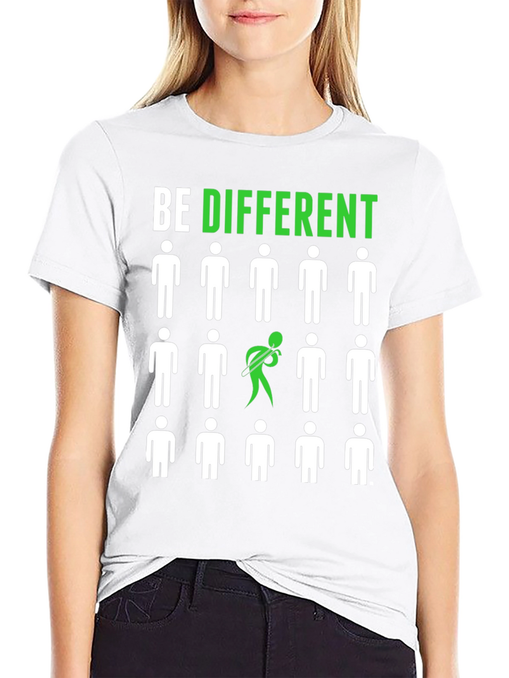 Be Different Graphic T-Shirt - Unique Design