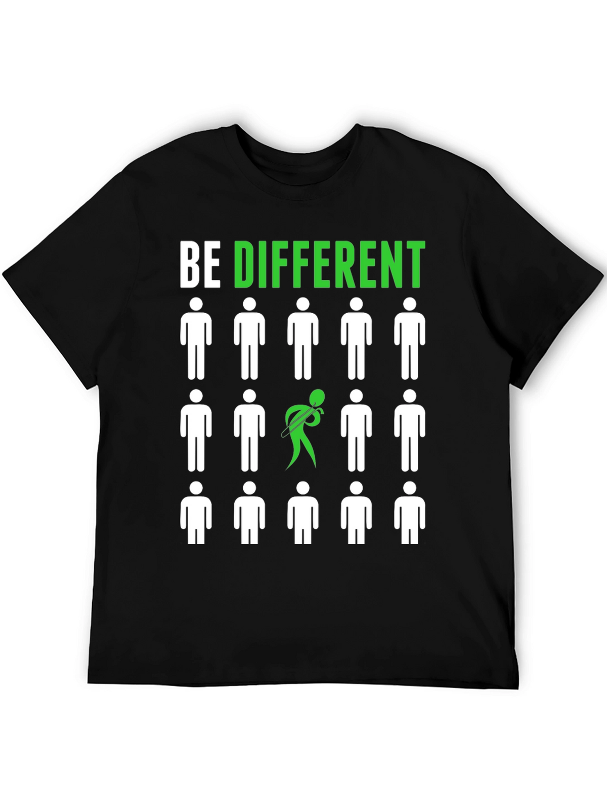 Be Different Graphic T-Shirt - Unique Design