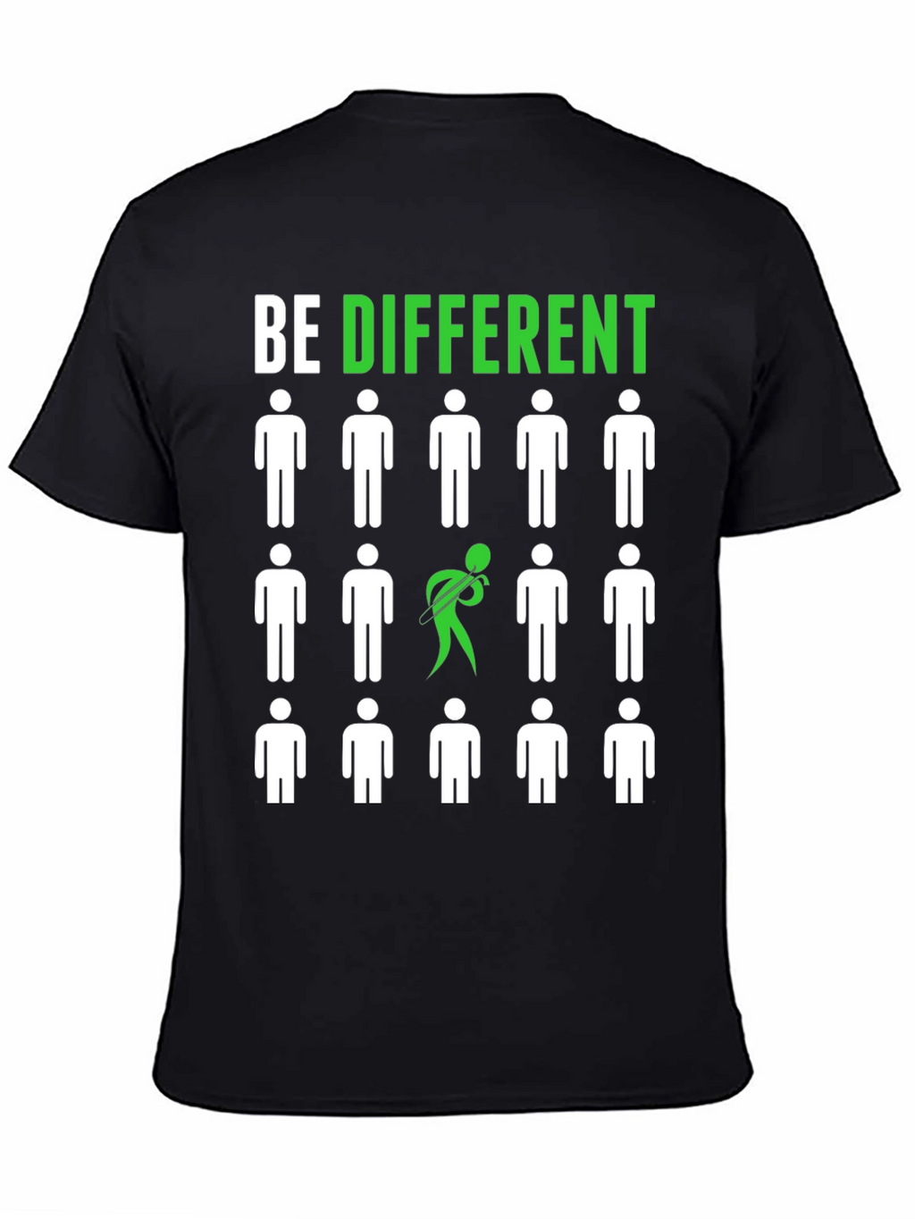 Be Different Graphic T-Shirt - Unique Design