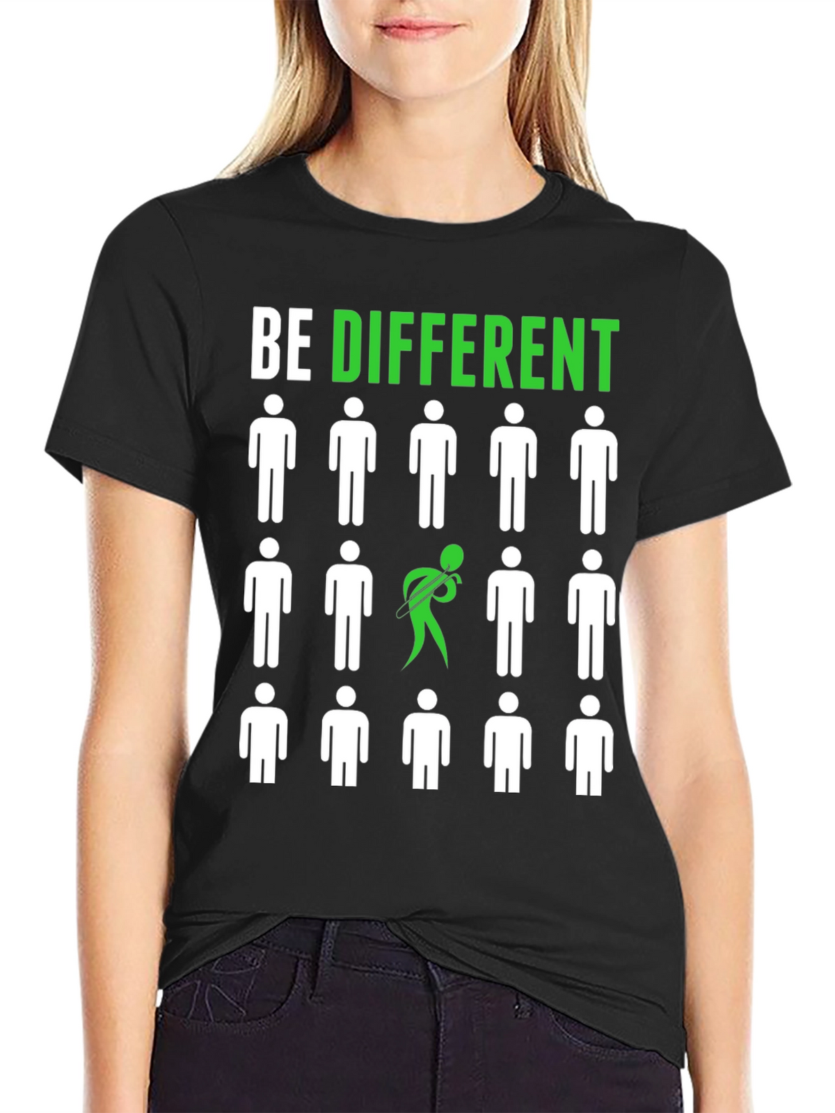 Be Different Graphic T-Shirt - Unique Design