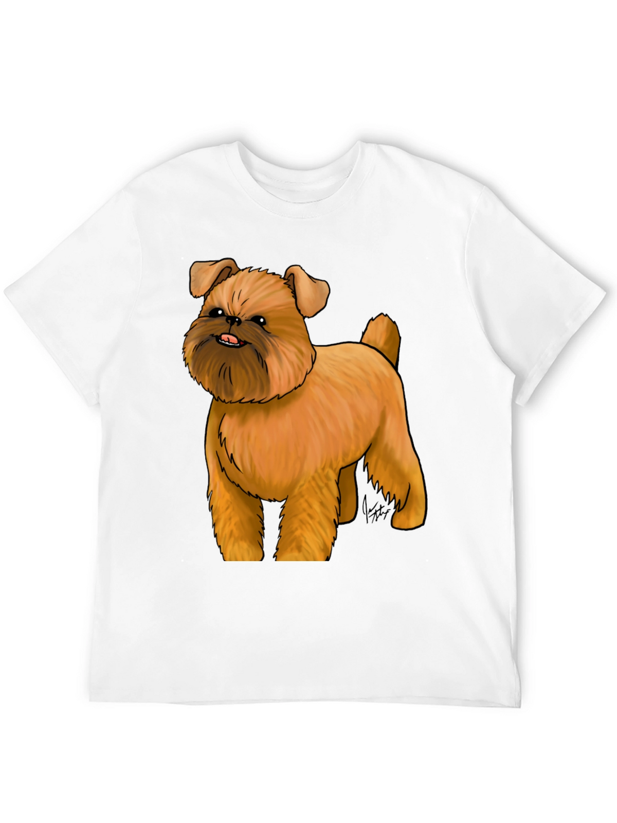 Brussels Griffon Dog Graphic T-Shirt