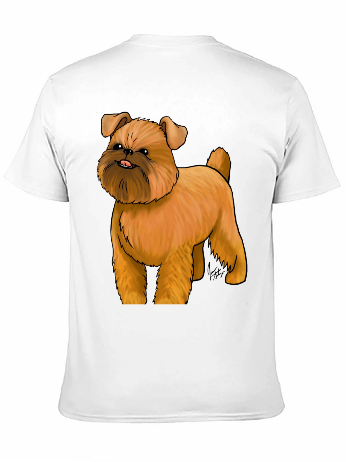 Brussels Griffon Dog Graphic T-Shirt