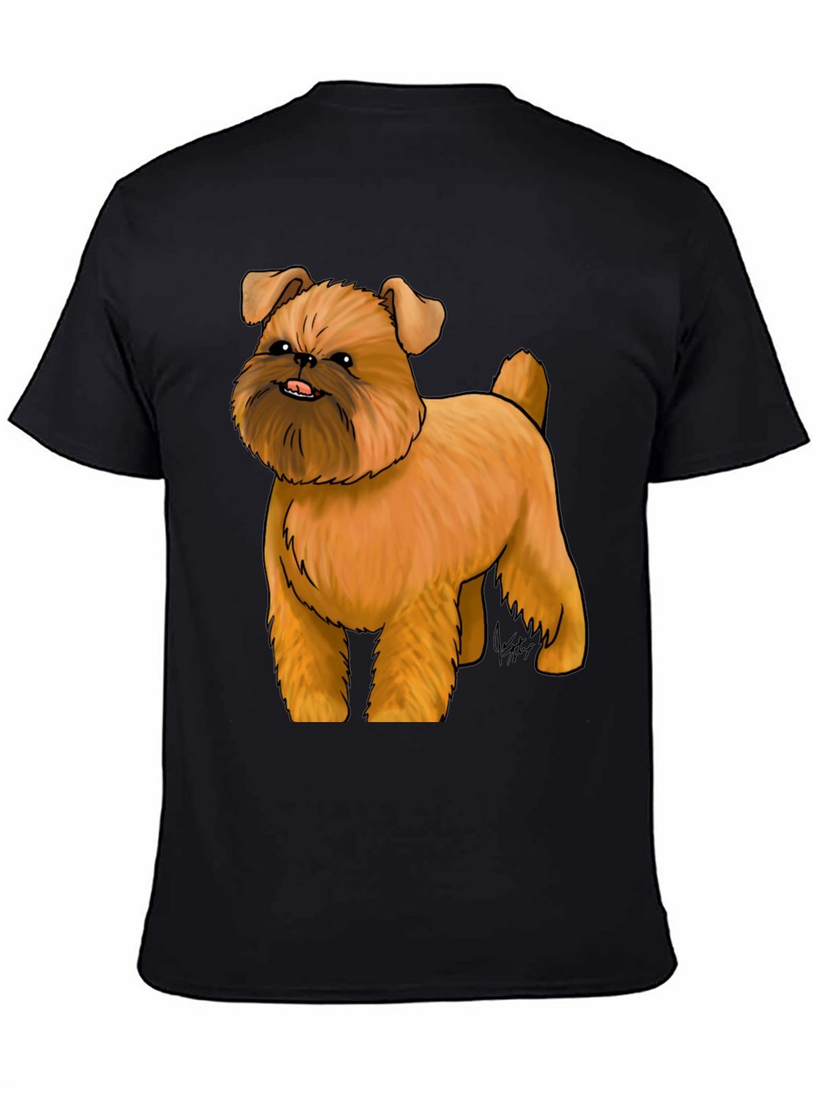Brussels Griffon Dog Graphic T-Shirt