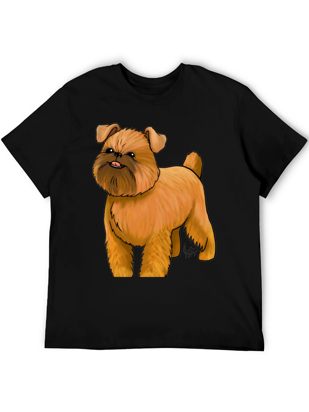 Brussels Griffon Dog Graphic T-Shirt