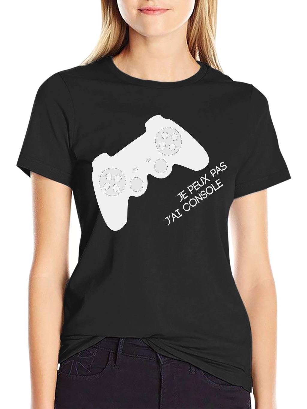 Funny Gamer T-Shirt - Je Peux Pas Jai Console